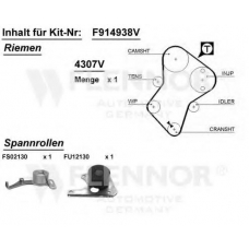F914522V FLENNOR Комплект ремня грм