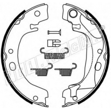 1115.318K fri.tech. Комплект тормозных колодок, стояночная тормозная с