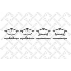 694 002B-SX STELLOX Комплект тормозных колодок, дисковый тормоз