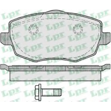 05P1223 LPR Комплект тормозных колодок, дисковый тормоз