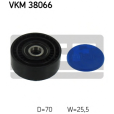VKM 38066 SKF Паразитный / ведущий ролик, поликлиновой ремень