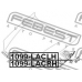 1099-LACLH FEBEST Монтажный комплект, капот двигателя