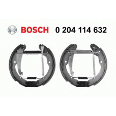 0 204 114 632 BOSCH Комплект тормозных колодок