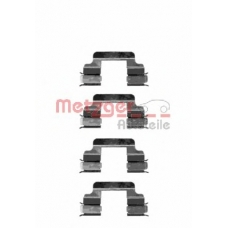 109-1230 METZGER Комплектующие, колодки дискового тормоза