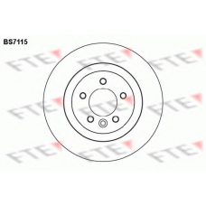 BS7115 FTE Тормозной диск