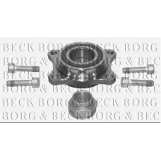 BWK896 BORG & BECK Комплект подшипника ступицы колеса