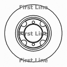 FBD081 FIRST LINE Тормозной диск