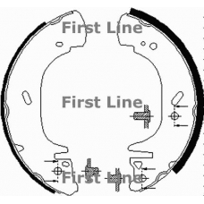 FBS501 FIRST LINE Комплект тормозных колодок