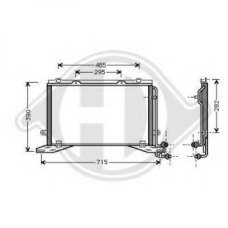 8161402 DIEDERICHS Конденсатор, кондиционер