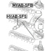 HYAB-SFS FEBEST Подвеска, рычаг независимой подвески колеса