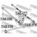 TAB-075 FEBEST Втулка, рычаг колесной подвески