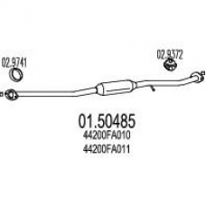 01.50485 MTS Средний глушитель выхлопных газов