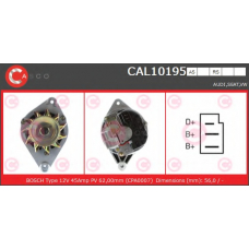 CAL10195RS CASCO Генератор