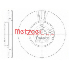 6819.10 METZGER Тормозной диск