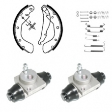 968 DELPHI Комплект тормозных колодок