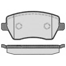 RA.0805.0 RAICAM Комплект тормозных колодок, дисковый тормоз