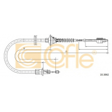 10.3862 COFLE Трос, управление сцеплением