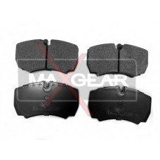 19-0486 MAXGEAR Комплект тормозных колодок, дисковый тормоз