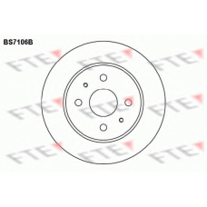BS7106B FTE Тормозной диск