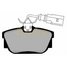 PA1457 BRAKE ENGINEERING Комплект тормозных колодок, дисковый тормоз