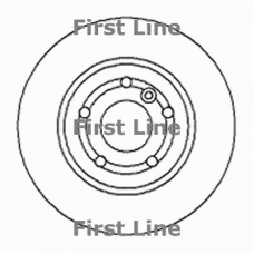 FBD1029 FIRST LINE Тормозной диск