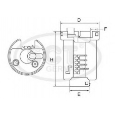 ST 6501 SCT Топливный фильтр