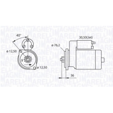 063521210280 MAGNETI MARELLI Стартер