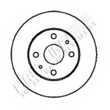 FBD1197 FIRST LINE Тормозной диск