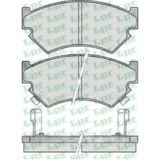 05P521 LPR Комплект тормозных колодок, дисковый тормоз