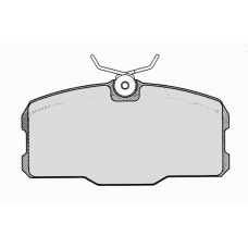 408.0 RAICAM Комплект тормозных колодок, дисковый тормоз