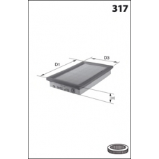 ELP9440 MECAFILTER Воздушный фильтр