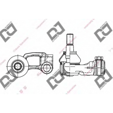 DE1094 DJ PARTS Наконечник поперечной рулевой тяги