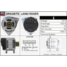 DRA3675 DELCO REMY Генератор