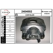 2404002 EAI Тормозной суппорт