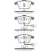 8110 29053 TRISCAN Комплект тормозных колодок, дисковый тормоз