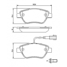 0 986 494 113 BOSCH Комплект тормозных колодок, дисковый тормоз