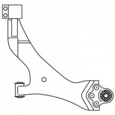 3851 FRAP Рычаг независимой подвески колеса, подвеска колеса