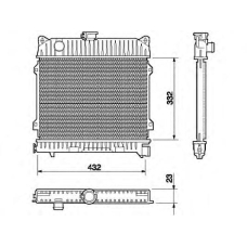 350213419000 MAGNETI MARELLI Охладитель, охлаждение двигателя