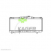 31-1081 KAGER Радиатор, охлаждение двигателя