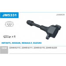 JM5331 JANMOR Катушка зажигания