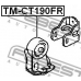 TM-CT190FR FEBEST Подвеска, двигатель