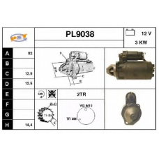 PL9038 SNRA Стартер