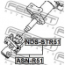 ASN-R51 FEBEST Вал сошки рулевого управления