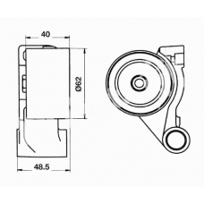 ITB-6247 IPS Parts Устройство для натяжения ремня, ремень грм