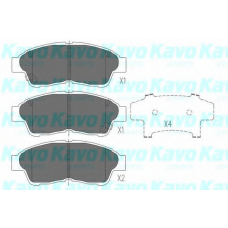 KBP-9005 KAVO PARTS Комплект тормозных колодок, дисковый тормоз
