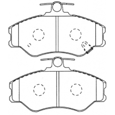 PK-0112 JNBK Колодки тормозные