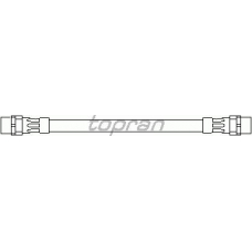 501 126 TOPRAN Тормозной шланг