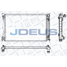 RA0010420 JDEUS Радиатор, охлаждение двигателя