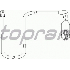 501 405 TOPRAN Датчик, износ тормозных колодок