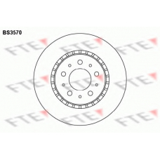 BS3570 FTE Тормозной диск
